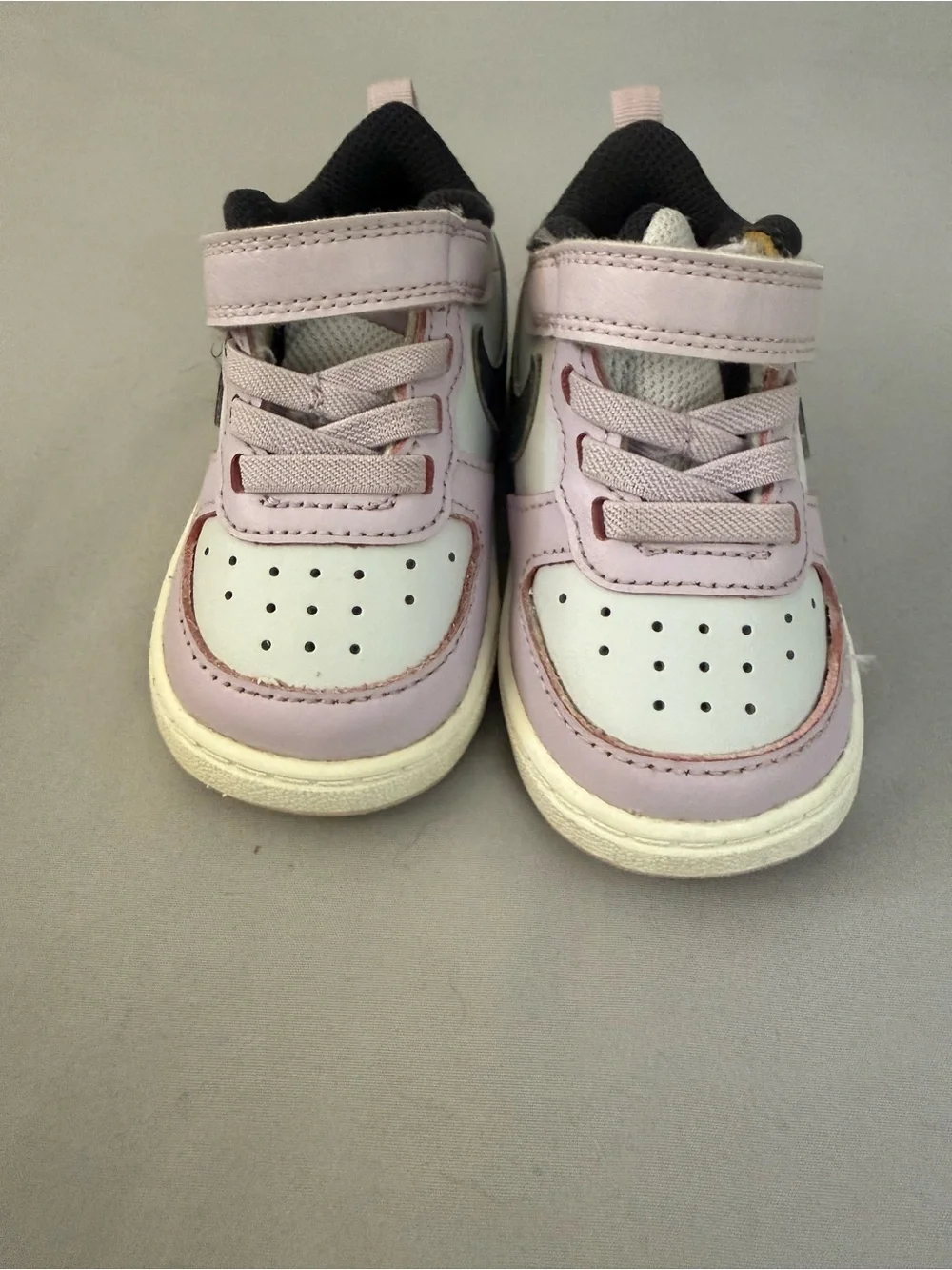 2 Pair Toddler Sneakers-Nike and Athletic Works - Velcro Strap size 4